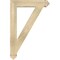 Ekena Millwork Traditional Arts & Crafts Rough Sawn Bracket, Douglas Fir, 4"W x 24"D x 36"H BKT04X24X36TRA03RDF - alternate 3